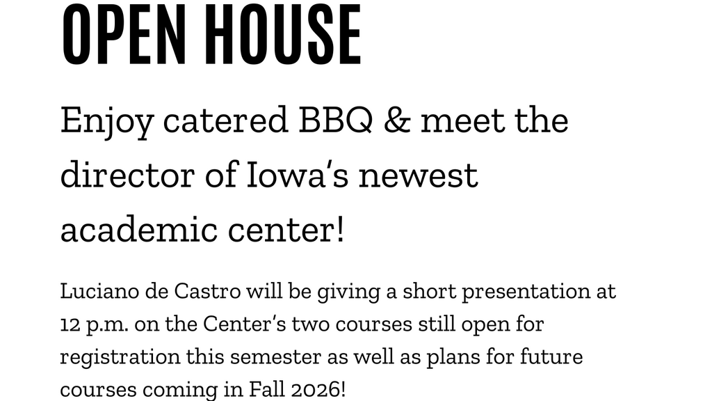 CIF Open House for Academic Advisors promotional image